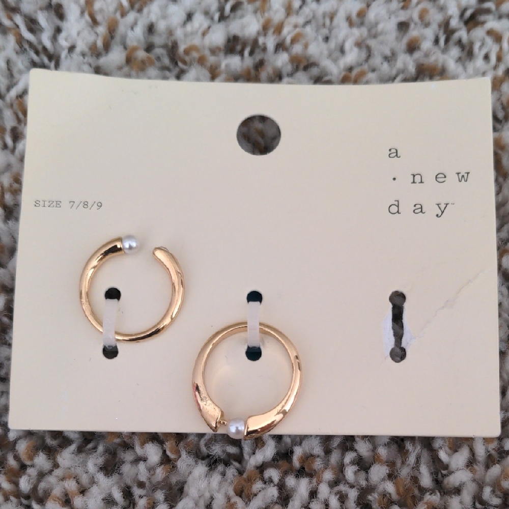 A New Day Gold RINGS